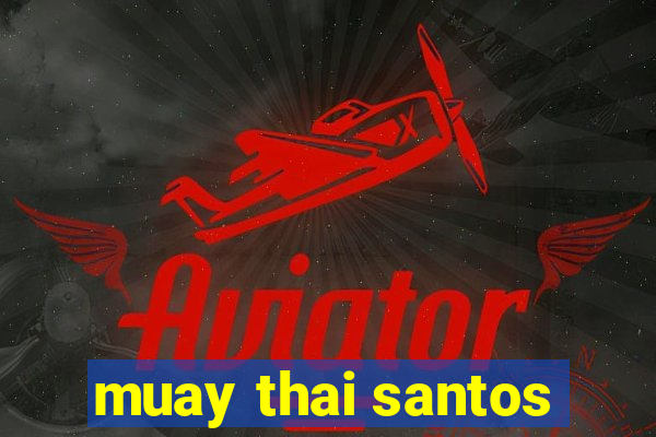 muay thai santos