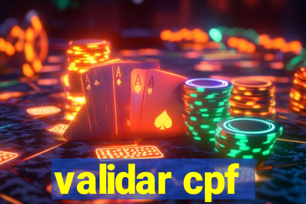 validar cpf