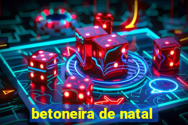 betoneira de natal