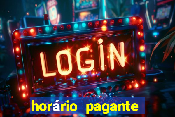 horário pagante fortune rabbit