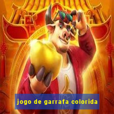 jogo de garrafa colorida