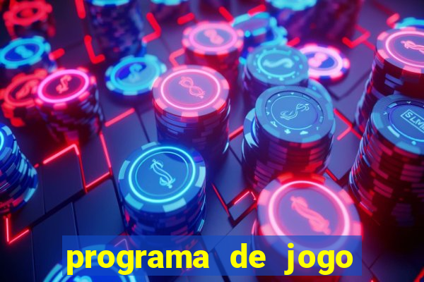 programa de jogo de futebol