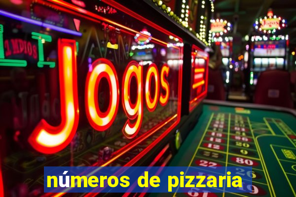 números de pizzaria