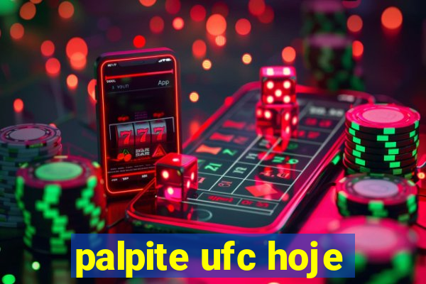 palpite ufc hoje