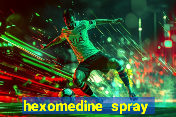 hexomedine spray para garganta