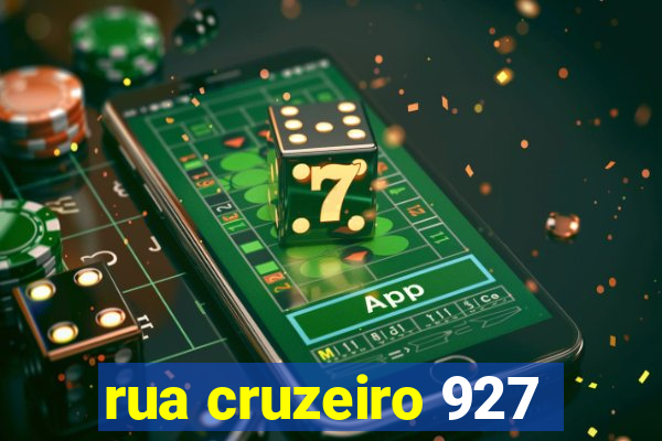 rua cruzeiro 927