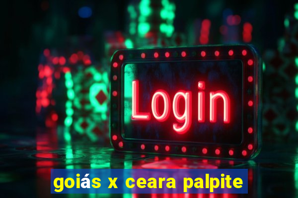 goiás x ceara palpite