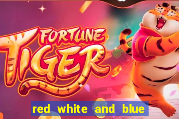 red white and blue slot machine