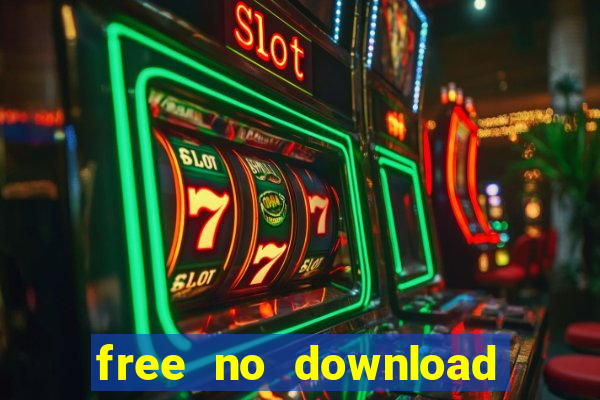 free no download slot machine games