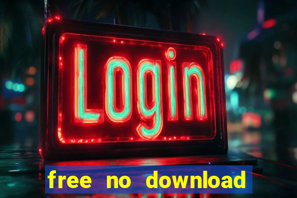 free no download slot machine games