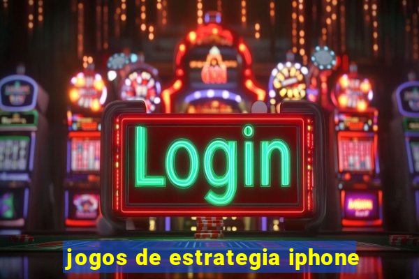 jogos de estrategia iphone