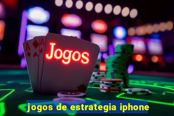 jogos de estrategia iphone