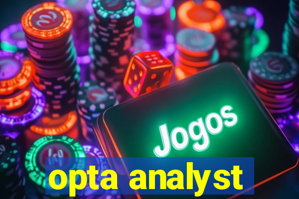 opta analyst