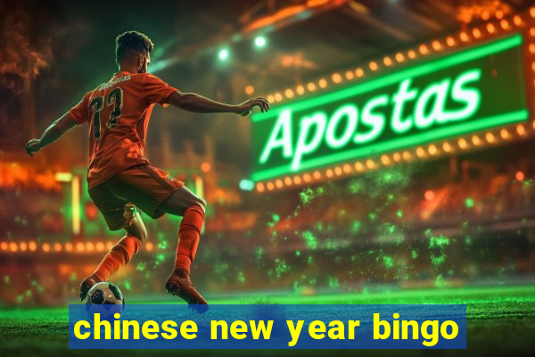 chinese new year bingo