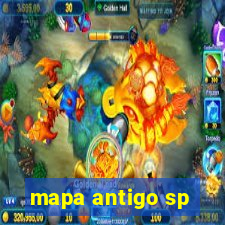 mapa antigo sp