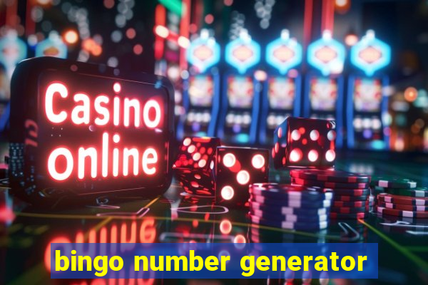 bingo number generator