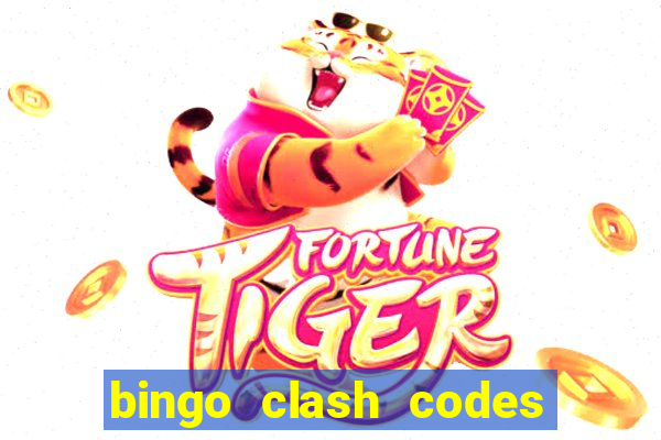 bingo clash codes for existing customers 2023