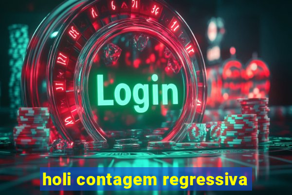 holi contagem regressiva