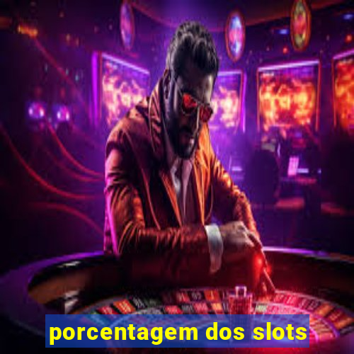 porcentagem dos slots