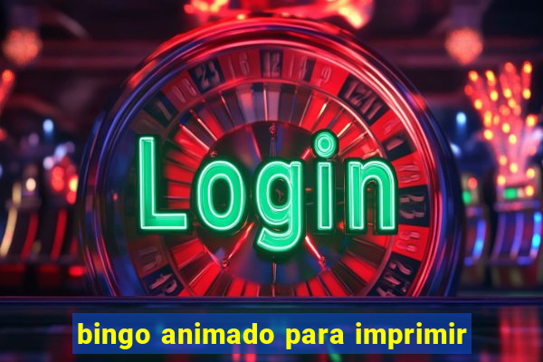 bingo animado para imprimir