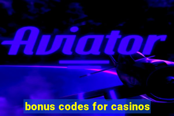 bonus codes for casinos