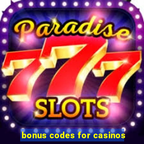 bonus codes for casinos