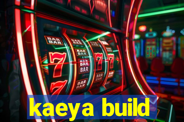 kaeya build