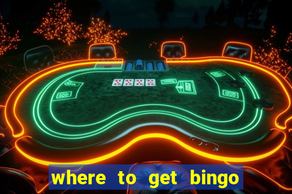 where to get bingo set in singapore