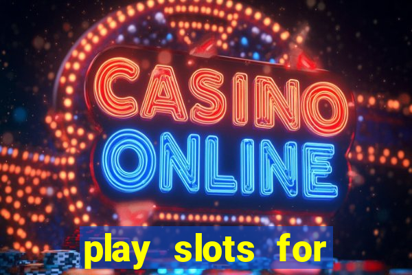 play slots for real money online