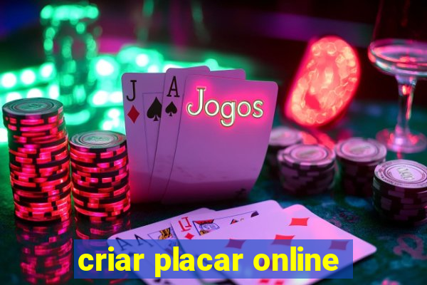 criar placar online