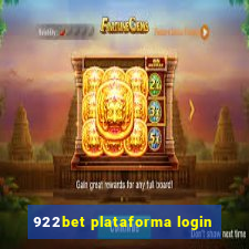 922bet plataforma login