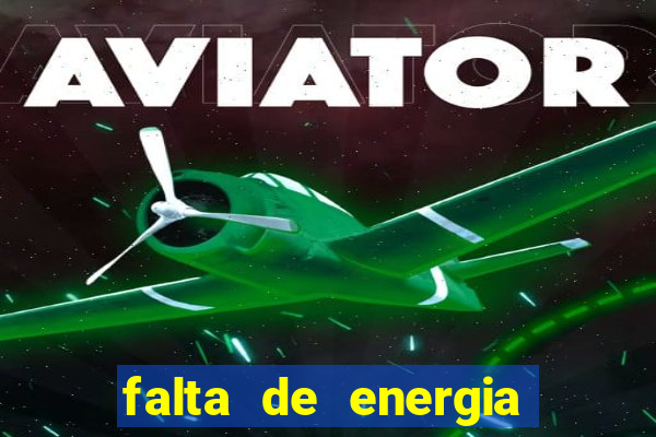 falta de energia em caucaia