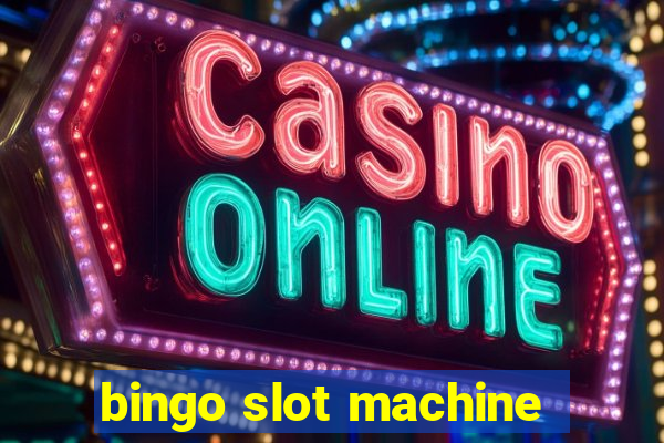 bingo slot machine