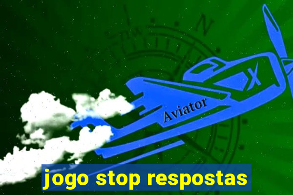 jogo stop respostas