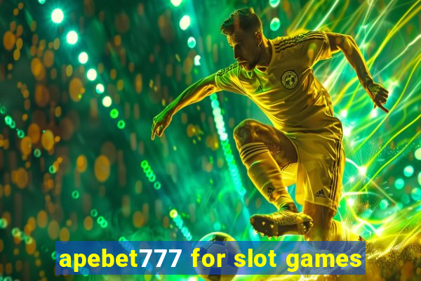 apebet777 for slot games