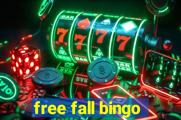 free fall bingo