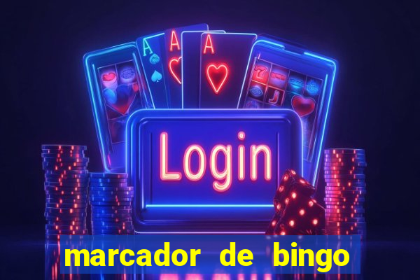 marcador de bingo com ima