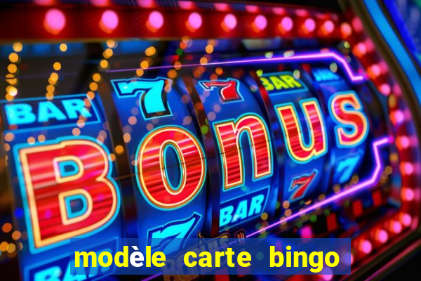 modèle carte bingo quarantaine gratuit