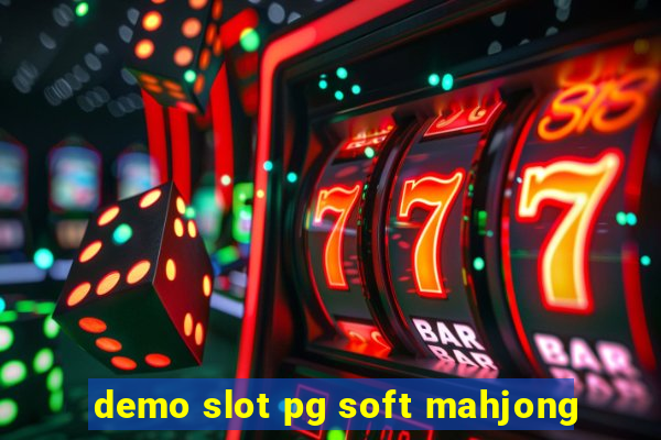 demo slot pg soft mahjong