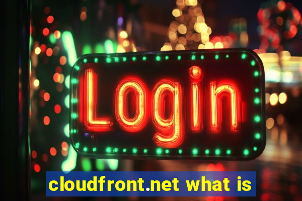 cloudfront.net what is