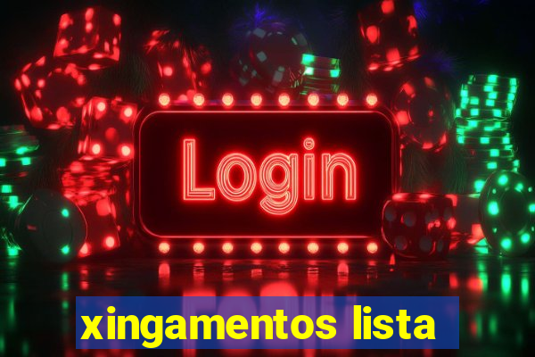 xingamentos lista