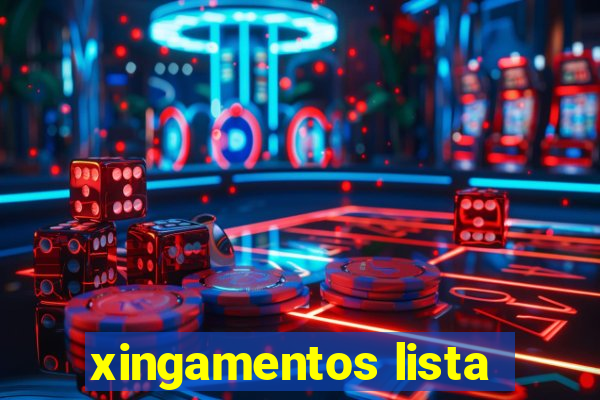 xingamentos lista