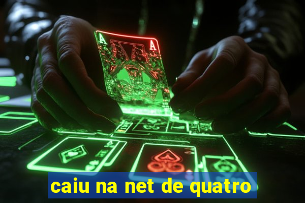 caiu na net de quatro