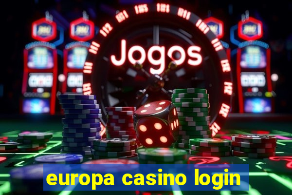 europa casino login