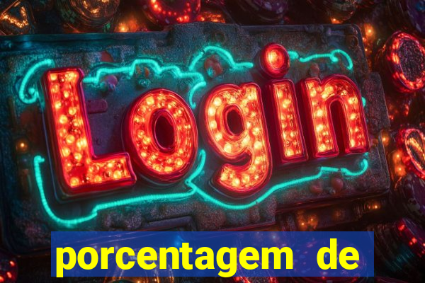 porcentagem de pagamento dos slots