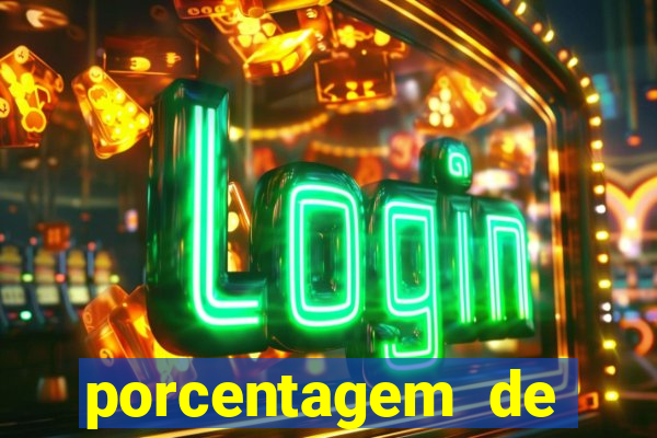 porcentagem de pagamento dos slots