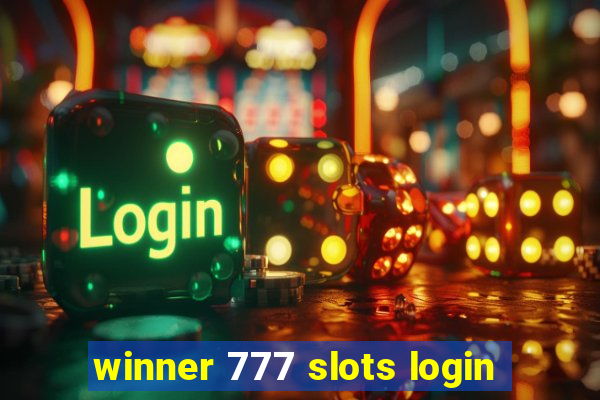 winner 777 slots login