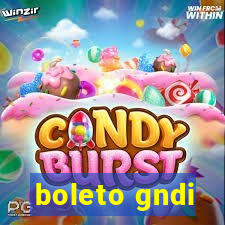 boleto gndi