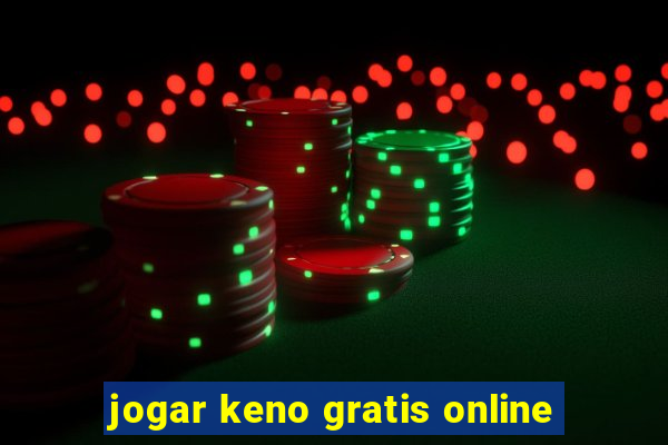 jogar keno gratis online