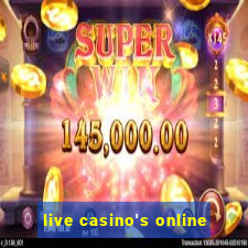 live casino's online